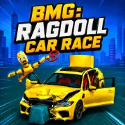 Play BMG: Ragdoll Car Race Game